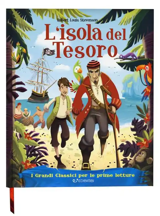 L‘isola del tesoro. I grandi classici per le prime letture. Ediz. a colori Occasione