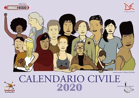 Calendario civile 2020 Esclusivo
