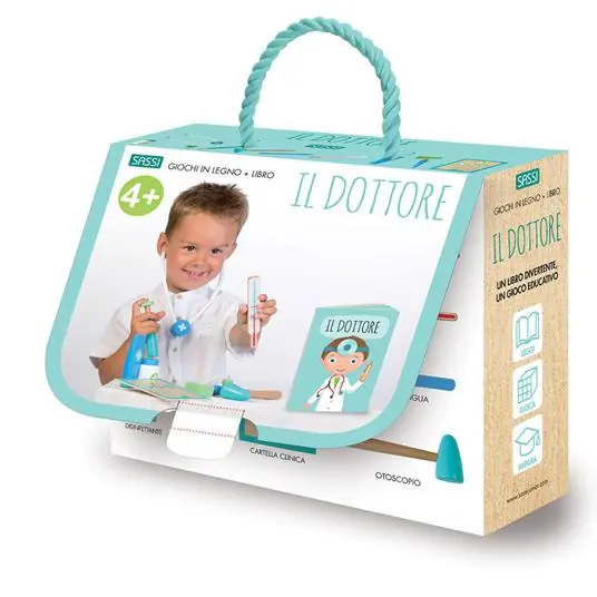 Il dottore. Giochi in legno. Ediz. a colori. Con Giocattolo Ultima Occasione