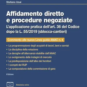 Ultime Pezzi Affidamento diretto e procedure negoziate