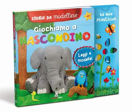 Nuovo Arrivo Giochiamo a nascondino. Storie da modellare. Ediz. a colori. Con gadget