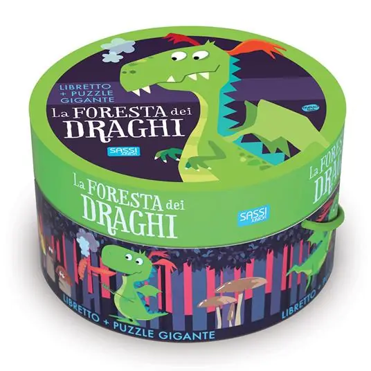 Promozione Esclusiva La foresta dei draghi. Ediz. a colori. Con puzzle
