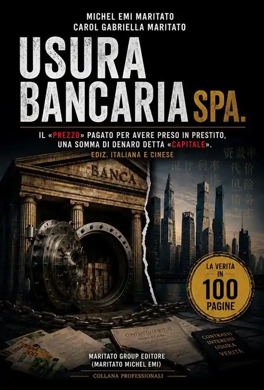 Usura bancaria SPA. Il «prezzo» pagato per avere preso in prestito, una somma di denaro detta «capitale». Ediz. italiana e cinese Must-Have