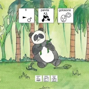 Il panda golosone. Ediz. CAA Nuova Collezione