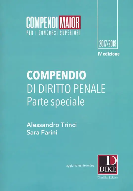 Compendio di diritto penale. Parte speciale. Con Contenuto digitale per download e accesso online Soddisfatti O Rimborsati