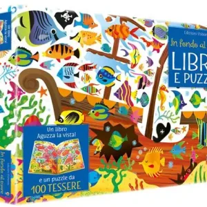 In fondo al mare. Libro e puzzle. Ediz. a colori. Con puzzle Ordina Subito