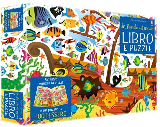 In fondo al mare. Libro e puzzle. Ediz. a colori. Con puzzle Ordina Subito
