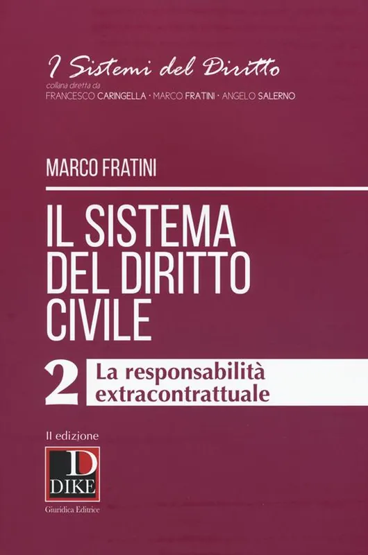 Il sistema del diritto civile. Vol. 2 La responsabilità extracontrattuale Ultime Pezzi