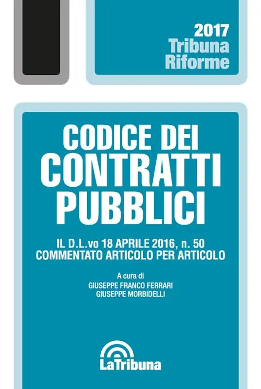 Codice dei contratti pubblici Nuovo Arrivo