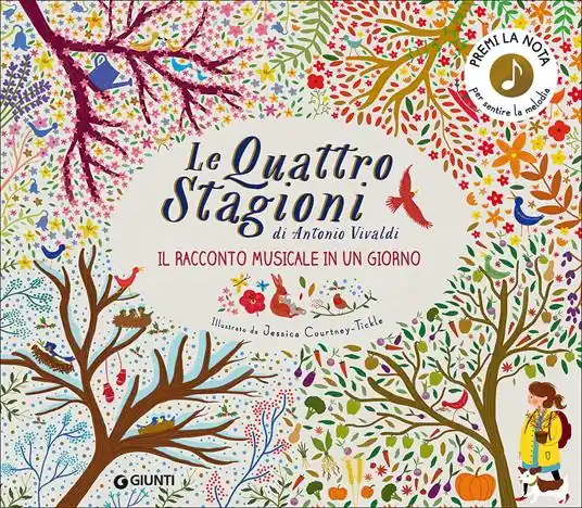 Le quattro stagioni di Antonio Vivaldi. Il racconto musicale in un giorno. Ediz. illustrata Affare