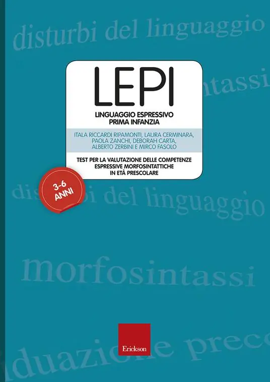 LEPI. Linguaggio espressivo prima infanzia. Test per la valutazione delle competenze espressive e morfosintattiche in età prescolare. Con 25 Carte illustrate. Con Mascherina porta-vignette. Con 6 Protocolli di notazione Popolare