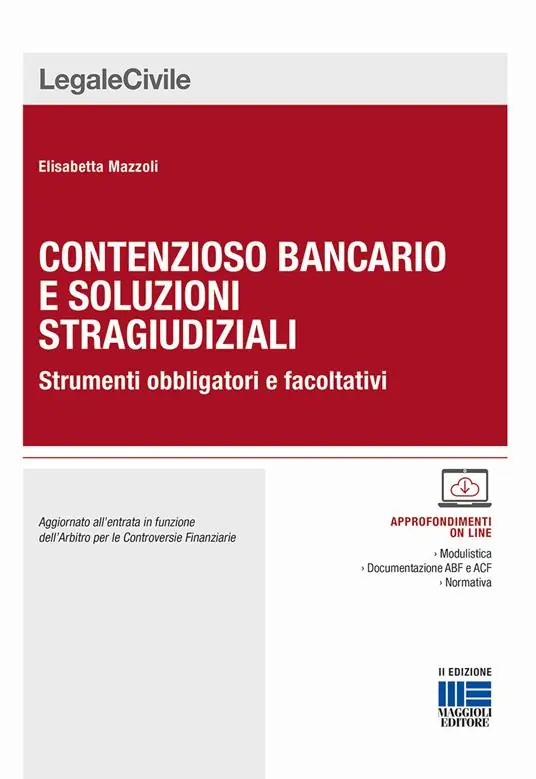 Contenzioso bancario e soluzioni stragiudiziali Offerta