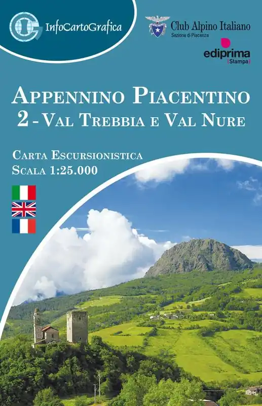 Appennino piacentino. Carta escursionistica 1 25.000. Ediz. italiana, inglese e francese. Con piccola guida. Vol. 2 Val Trebbia e Val Nure Non Perdere