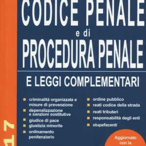 Direttamente Dal Produttore Codice penale e di procedura penale e leggi complementari 2017