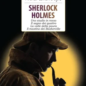Consegna Rapida Sherlock Holmes. Uno studio in rosso- Il segno dei quattro-La valle della paura-Il mastino dei Baskerville. Ediz. integrale. Con Segnalibro
