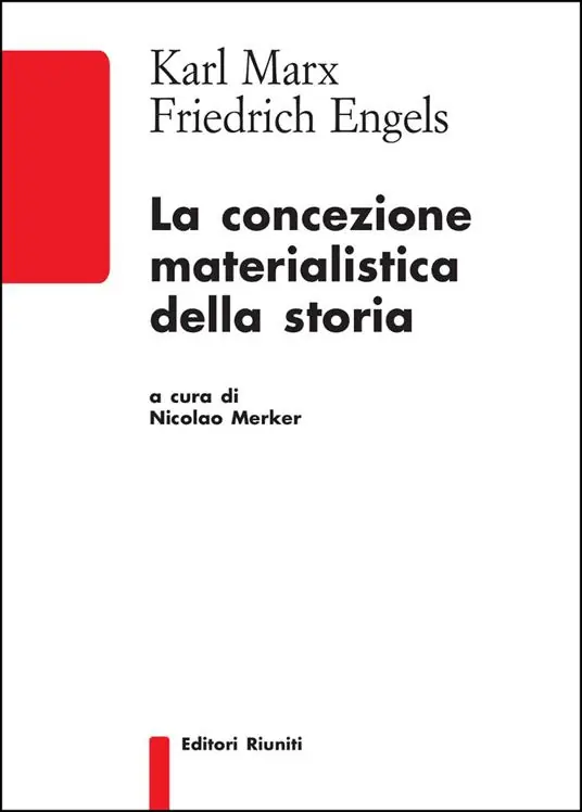 La concezione materialistica della storia A Buon Prezzo