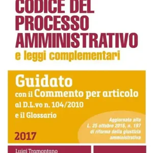 Affare Codice del processo amministrativo e leggi complementari. Guidato con il Commento per articolo al D.L.vo n. 104/2010 e il Glossario