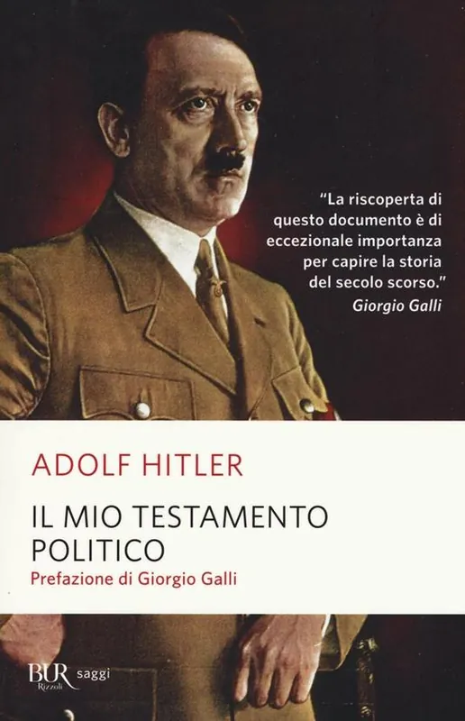 Compra Adesso Il mio testamento politico