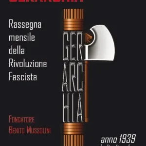 Gerarchia. Anno 1939 Luglio-Dicembre Prezzo Di Fabbrica
