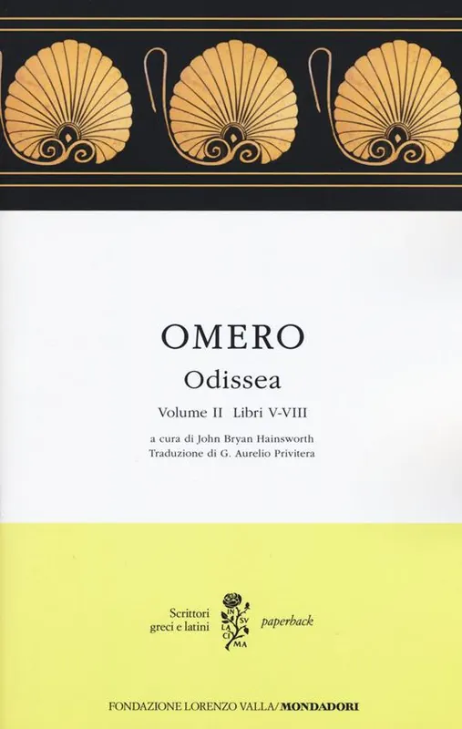 Odissea. Testo greco a fronte. Vol. 2 Libri V-VIII Novità