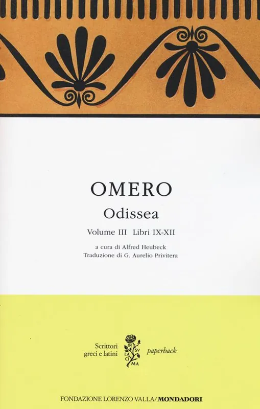 Odissea. Testo greco a fronte. Vol. 3 Libri IX-XII Reso Gratuito