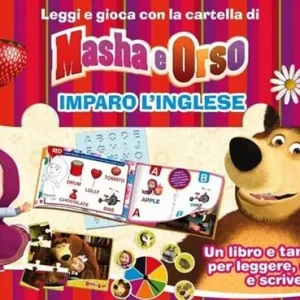 Masha e Orso. Imparo l‘inglese. Ediz. illustrata. Con gadget Di Tendenza