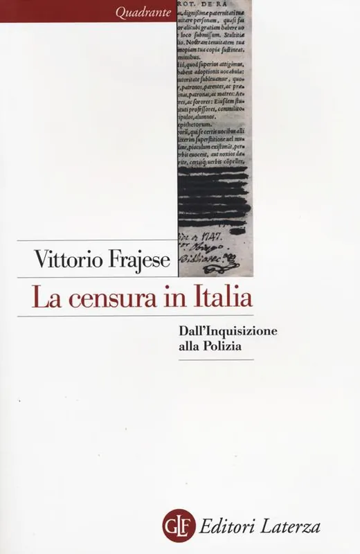 Pagamento Sicuro La censura in Italia. Dall‘inquisizione alla polizia