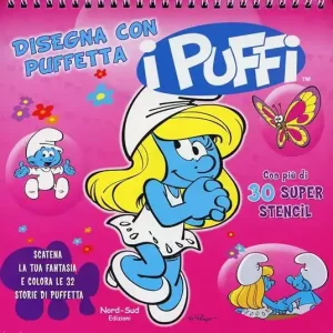 Disegna con Puffetta. I puffi. Ediz. illustrata. Con gadget Soddisfatti O Rimborsati