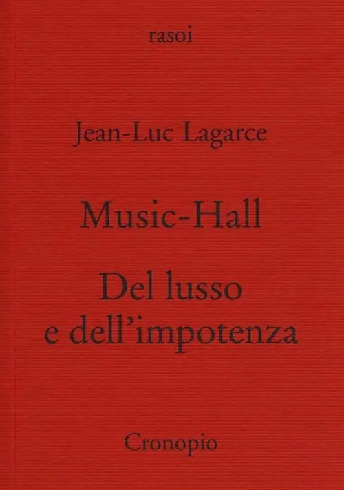 Miglior Prezzo Music-hall-Del lusso e dell‘impotenza