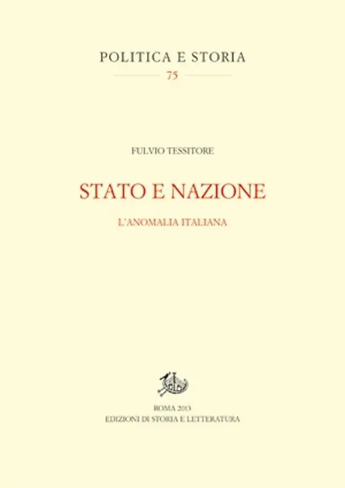 Stato e nazione. L‘anomalia italiana Prezzo Conveniente