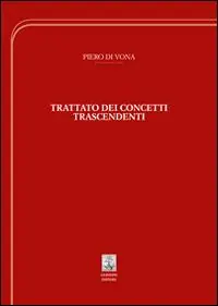 Trattato dei concetti trascendenti Subito Disponibile