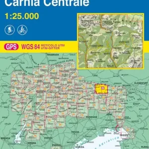 Alpi Carniche. Carnia centrale 1 25.000 Offerta