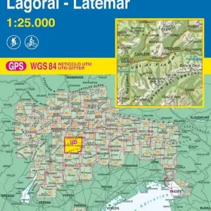 Val di Fiemme. Lagorai. Latemar 1 25.000 Offerta