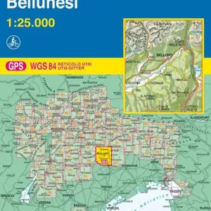 Prealpi e Dolomiti bellunesi 1 25.000 Prezzo Conveniente