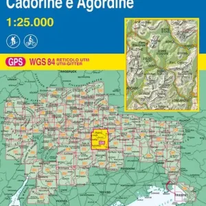 Dolomiti di Zoldo, Cadorine e Agordine 1 25.000 Compra Adesso