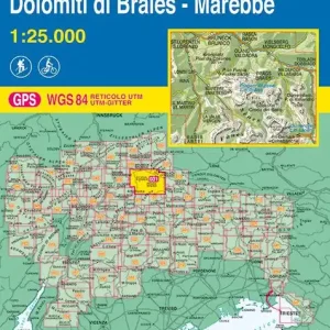 Dolomiti di Braies. Marebbe 1 25.000 A Buon Prezzo