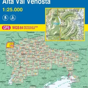 Ultime Pezzi Alta val Venosta-Vinschgauer Oberland 1 25.000