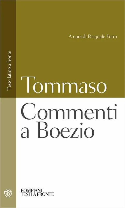 Commenti a Boezio. Testo latino a fronte Miglior Prezzo
