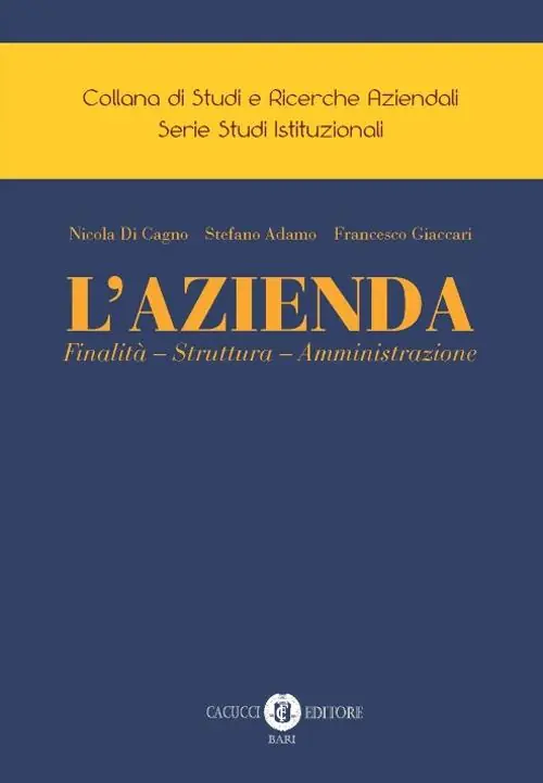 L‘Azienda. Finalità - Struttura - Amministrazione Ultima Occasione