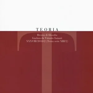 Ultimissimo Modello Teoria. Rivista di filosofia (2018). Vol. 2 Virtue ethics-Etica delle virtù