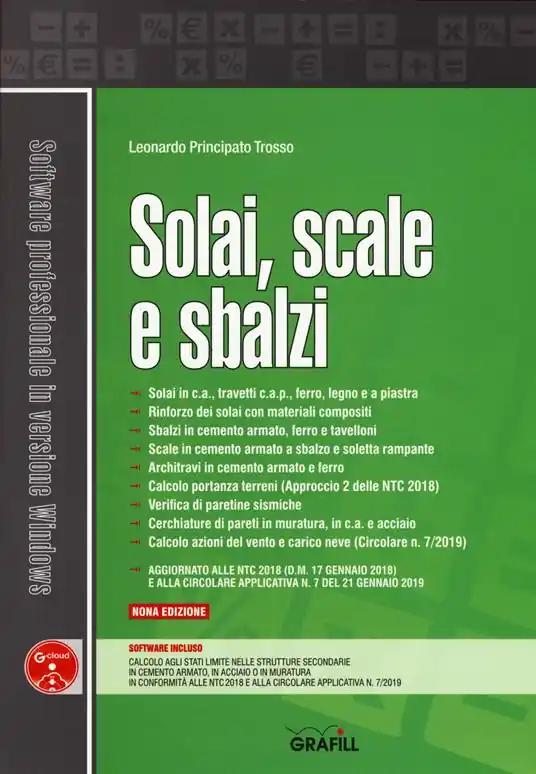Solai, scale e sbalzi. Con software Quantità Limitata