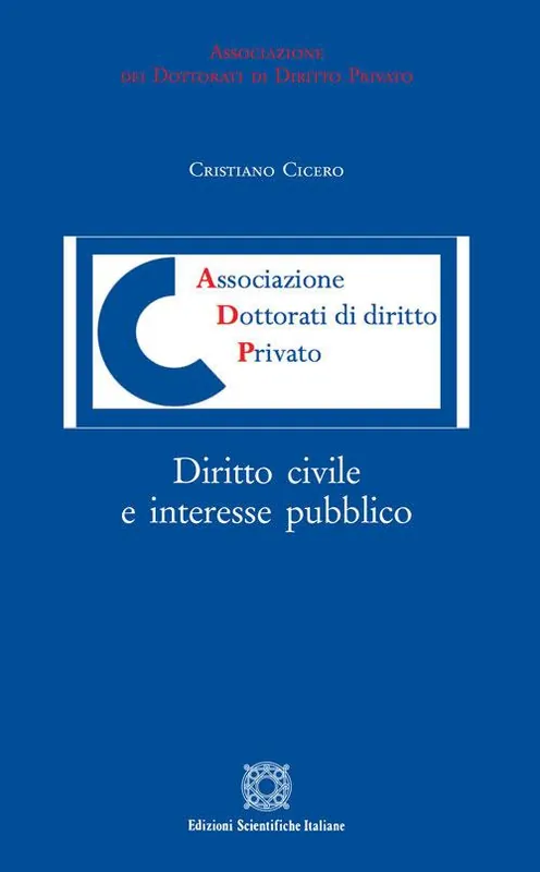 Diritto civile e interesse pubblico Economico