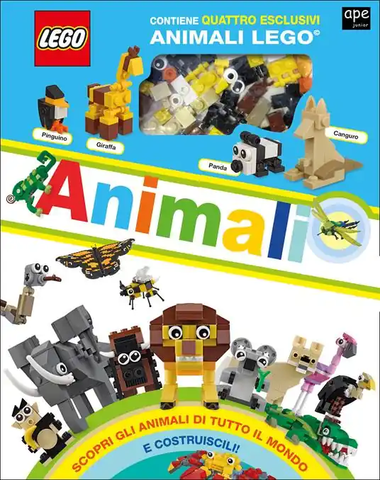 Atlante degli animali. Lego. Ediz. a colori. Con mattoncini Lego Affare
