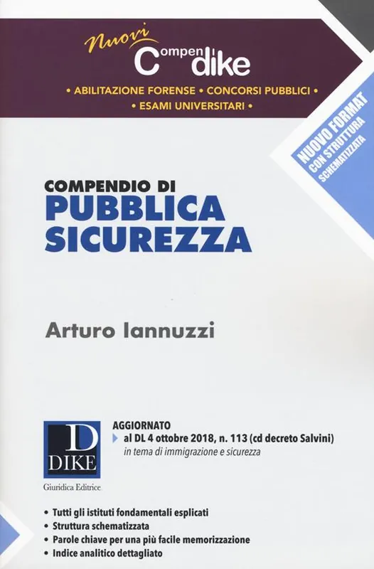 Compendio di pubblica sicurezza. Con espansione online Prezzo Scontato