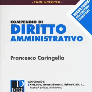 Compendio di diritto amministrativo Occasione