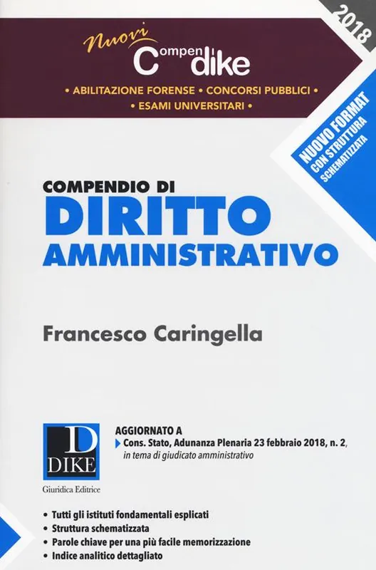Compendio di diritto amministrativo Occasione