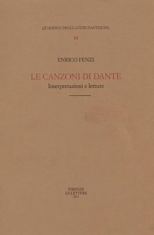 Occasione Le canzoni di Dante. Interpretazioni e letture