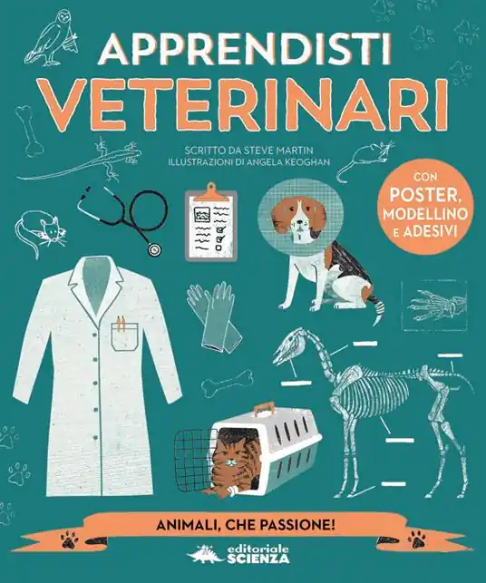 Apprendista veterinario. Con adesivi. Con gadget Offerta
