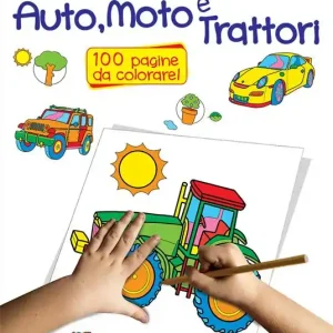 Coloriamo auto, moto e trattori Compra Adesso
