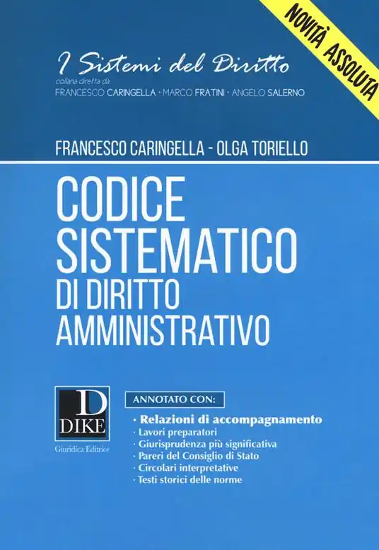 Prezzo Di Fabbrica Codice sistematico di diritto amministrativo